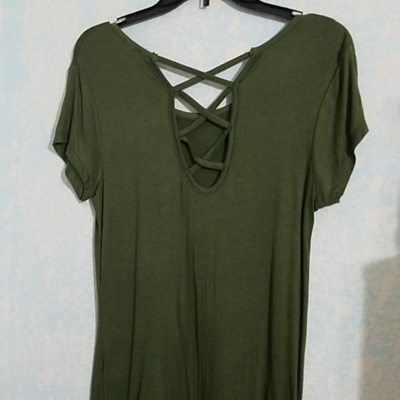 Olive Green T-Shirt - Picture 2 of 4